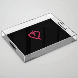 Heart Acrylic Tray