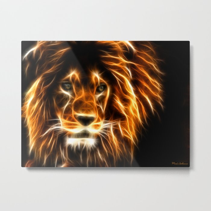 lion Metal Print
