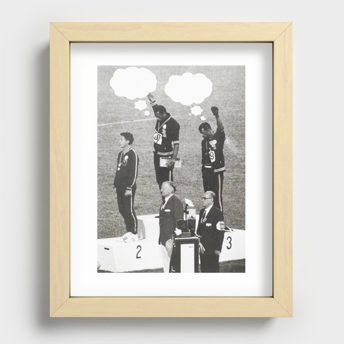 What Were You Thinking? 4 Recessed Framed Print