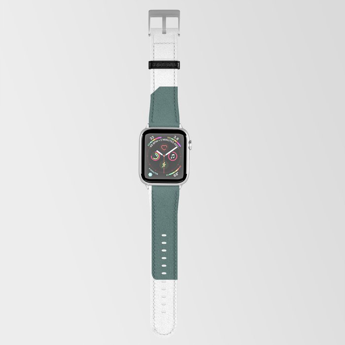 1 (Dark Green & White Number) Apple Watch Band