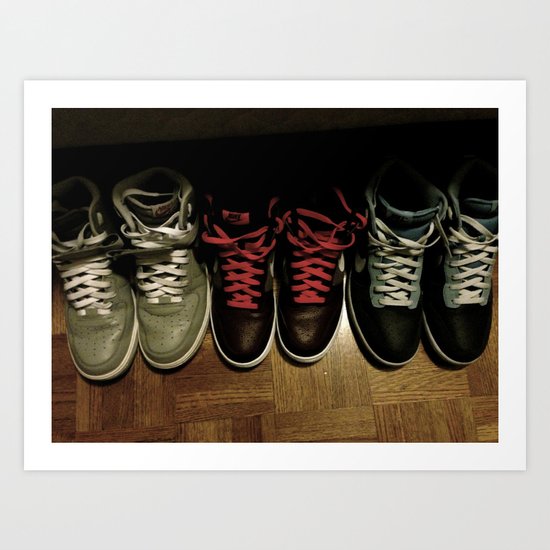 FRESH KICKS Art Print