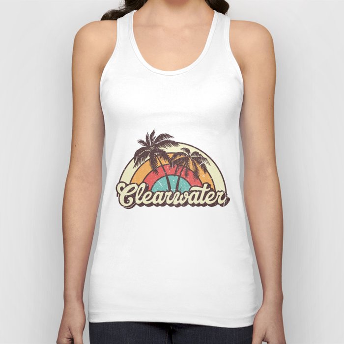 Clearwater beach city Tank Top