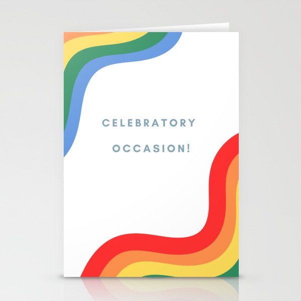 Celebratory Occasion Stationery Cards