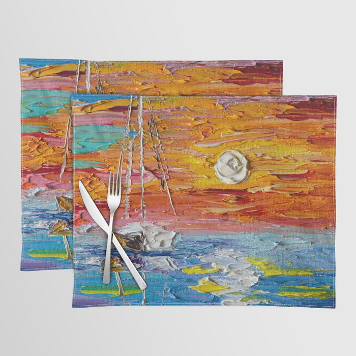 Sea sunset Placemat