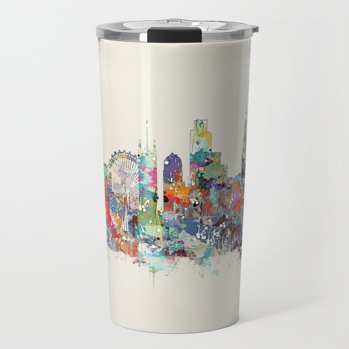 london city skyline Travel Mug