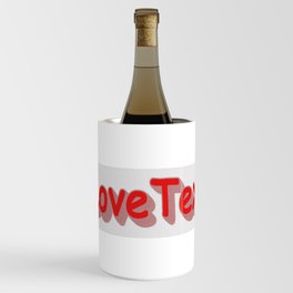 "#iLoveaTexas " Cute Design. Buy Now Wine Chiller