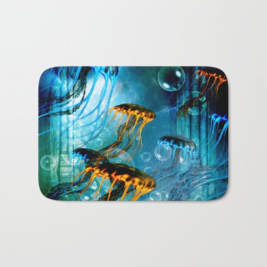 Jellyfish Bath Mat