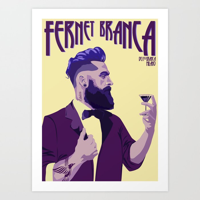 Fernet Branca new age Art Print