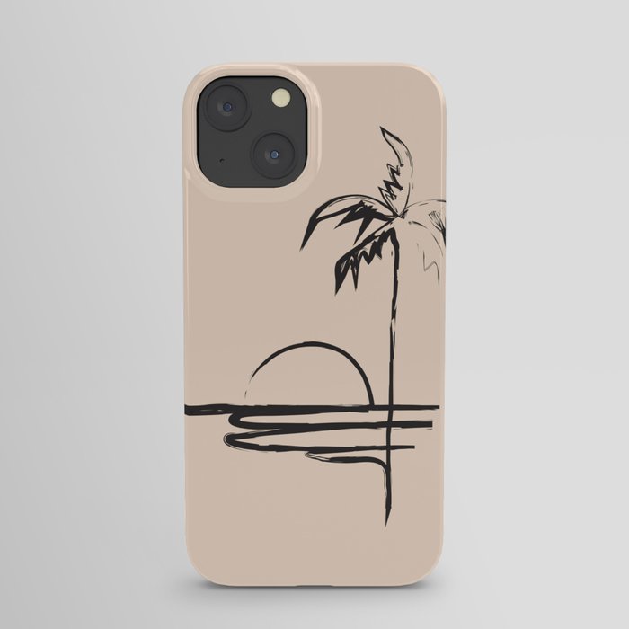 Abstract Landscape iPhone Case