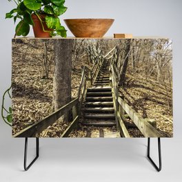 stairs in the woods Credenza