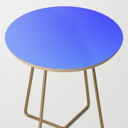 95 Blue Gradient 220506 Aura Ombre Valourine Digital Minimalist Art Side Table