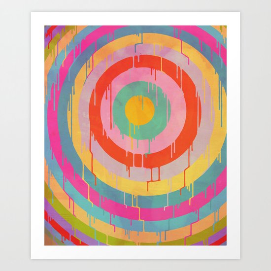 Wet Paint Art Print