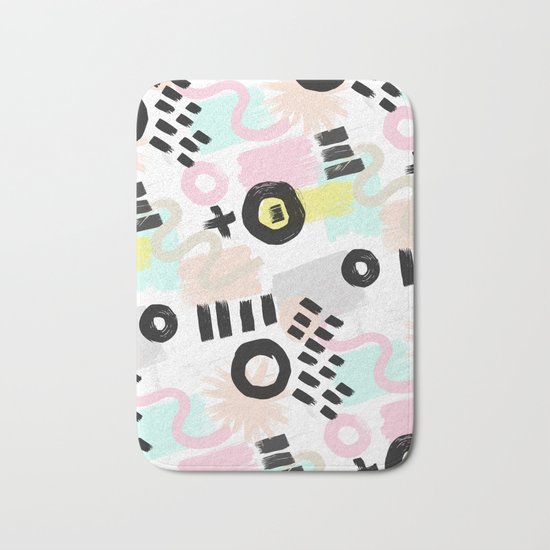 Ink Perception 003 Bath Mat