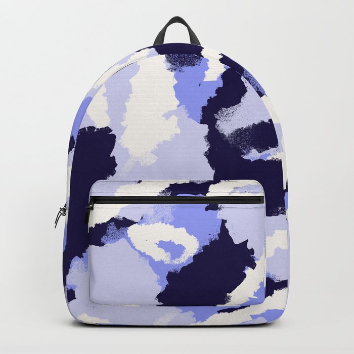 Purple spots pattern - Similar animal print Backpack