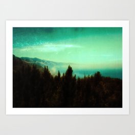 Big Sur Mood Art Print