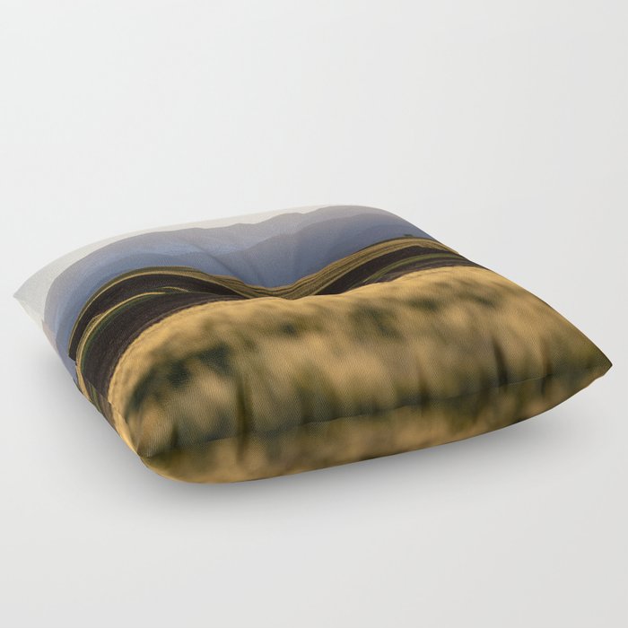 The Four Layers - Panorama Floor Pillow