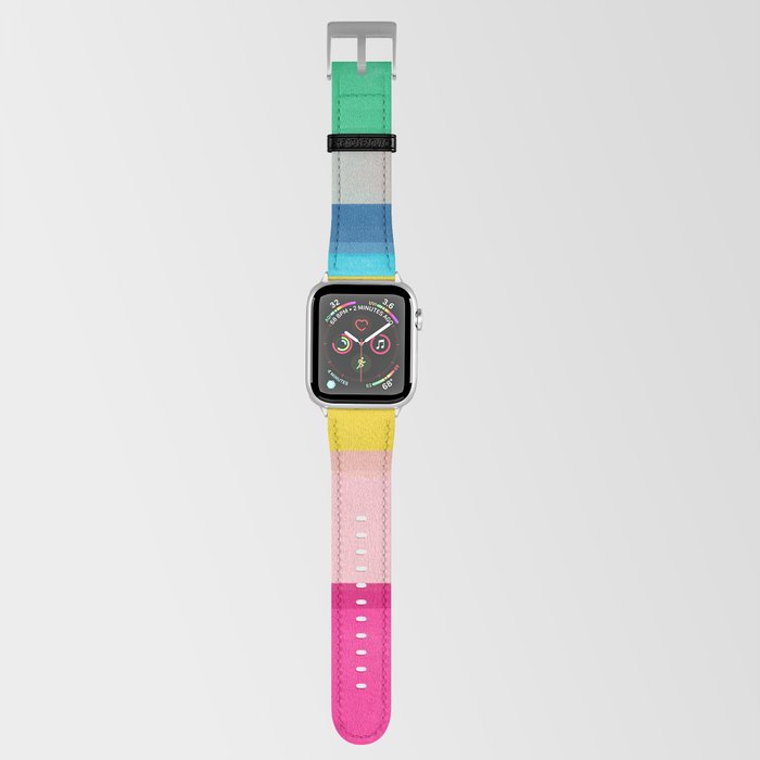 stripe study 9 Apple Watch Band