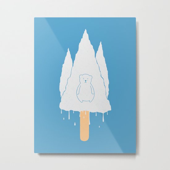 Tear Bears Metal Print