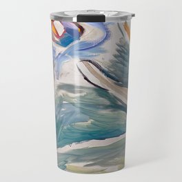 Edvard Munch - Meeting in Space Travel Mug