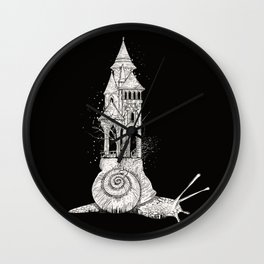 Ivory tower Wall Clock