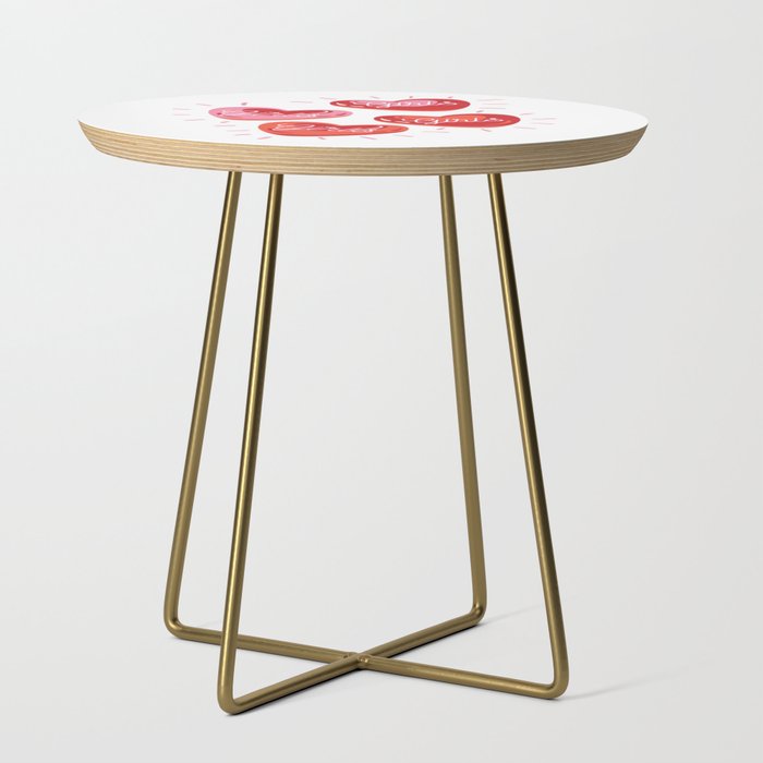 Girls hearts Side Table