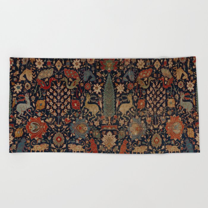 Antique Tapestry Beach Towel