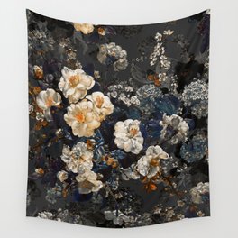 Midnight Garden XII Wall Tapestry