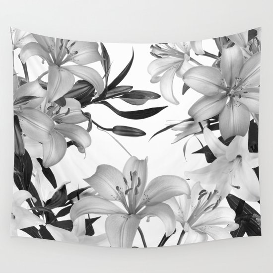 Glorious Lilies 2 Wall Tapestry