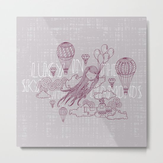 Lucy in the sky Metal Print