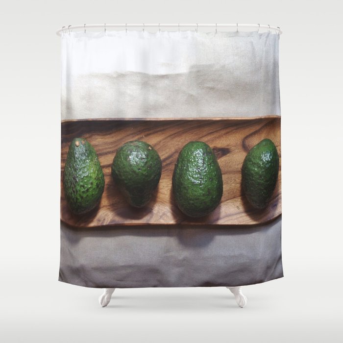 Avocado Love  Shower Curtain