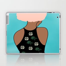 Woman At The Meadow 35 Laptop Skin