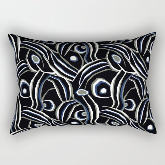 Abstract African pattern. Rectangular Pillow