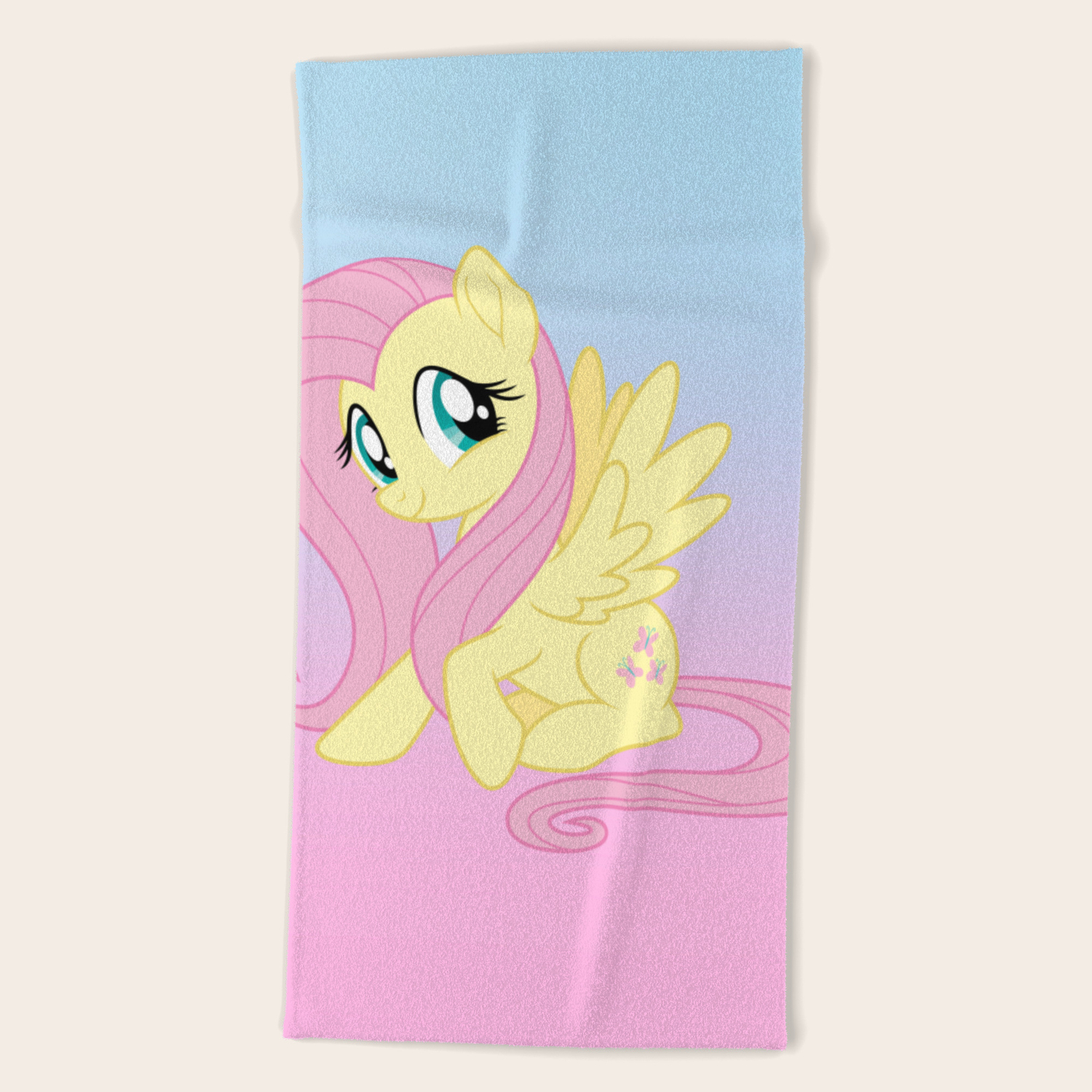 G4 My Little Pony Fluttershy Beach Towel
