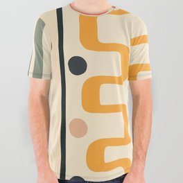 Wild Lines 04 All Over Graphic Tee
