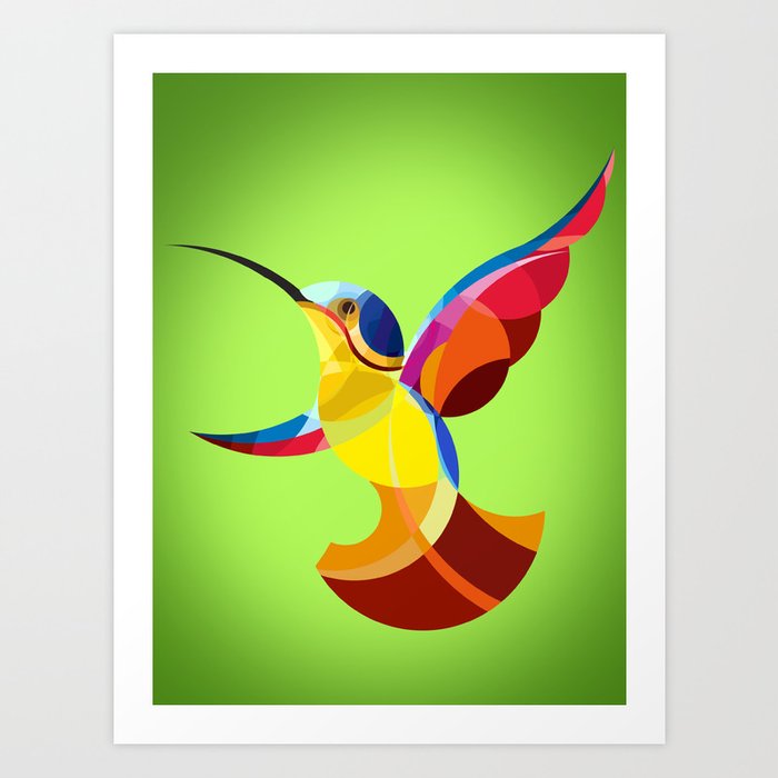 Colibri Art Print