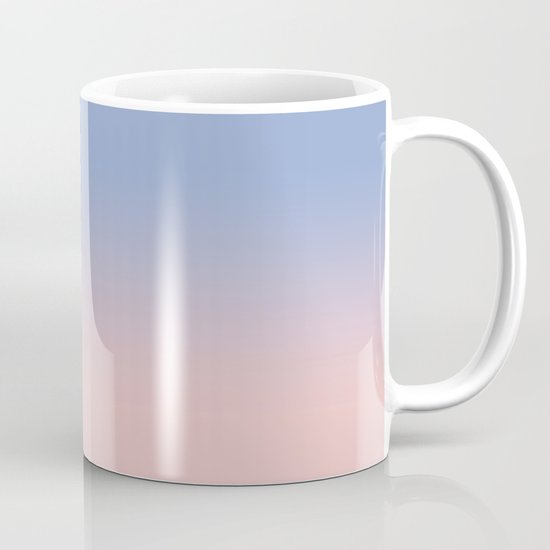 Pantone Rose Quartz and Serenity Ombre Mug