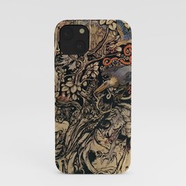 Art by Arthur Rackham for "Irish Fairy Tales," 1920 iPhone Case