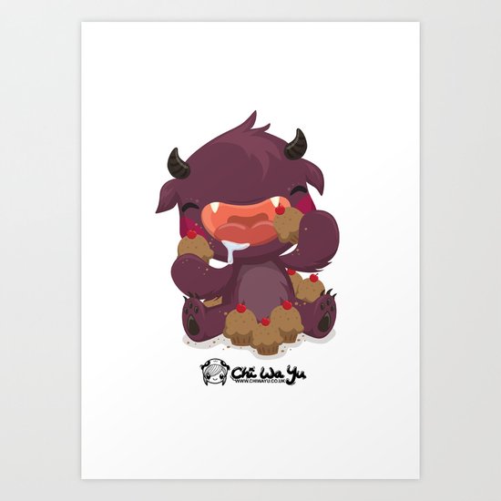 Monstrous Collab Art Print
