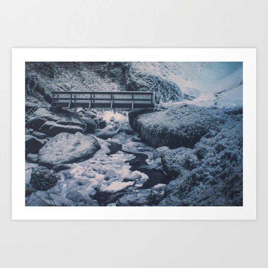 Cold Start Art Print