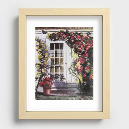 Cottage Door Recessed Framed Print