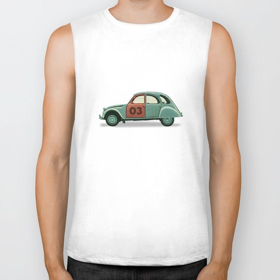 Number 03 _ Citron 2CV Biker Tank