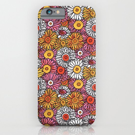 Daisy Pattern iPhone & iPod Case