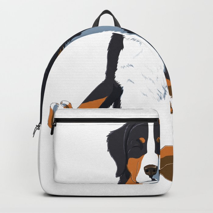 Bernese mountain dog backpack on sale