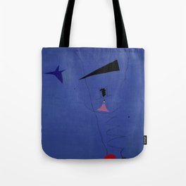 Estrella azul Joan Miro Tote Bag