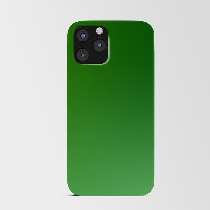 20 Green Gradient Background 220713 Valourine Digital Design iPhone Card Case