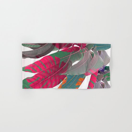 Tropical abstract(5) Hand & Bath Towel