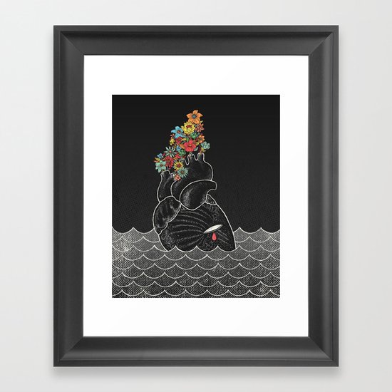 Drowning Framed Art Print