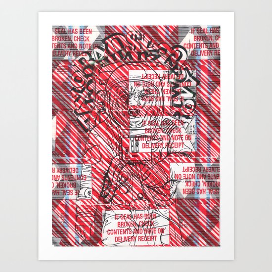 Astrobear Art Print