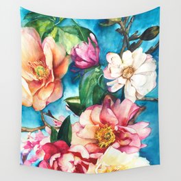Tropical Floral I Wall Tapestry