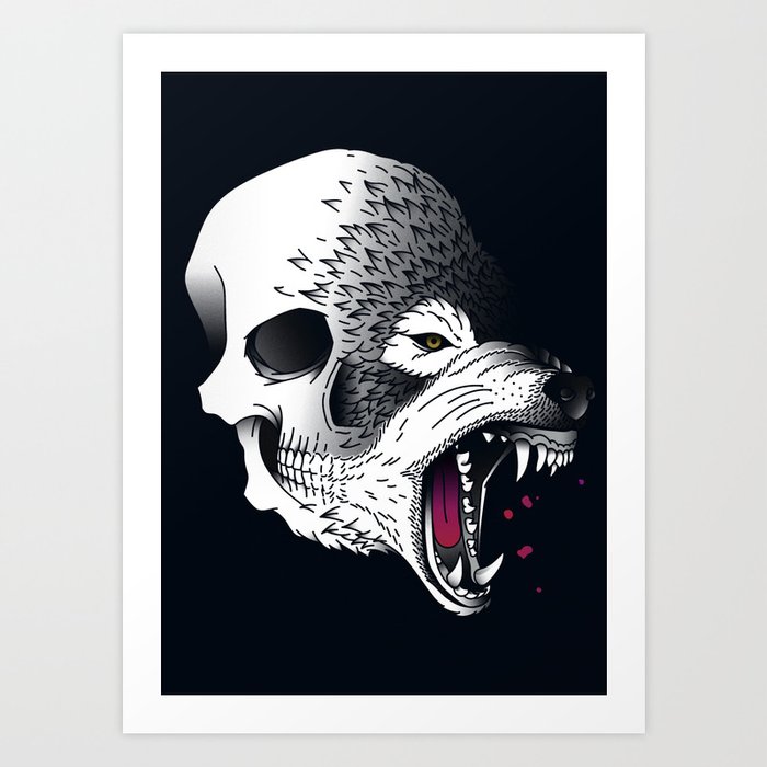 Ira Wrath Fifth Of The Seven Deadly Sins Art Print By Giancarlovinci Society6